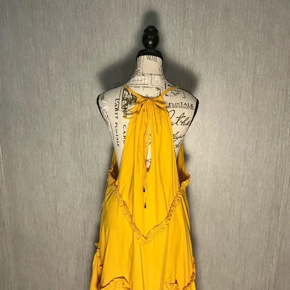 Free People Golden Maxi Dress Size SP - Picture 8 of 12